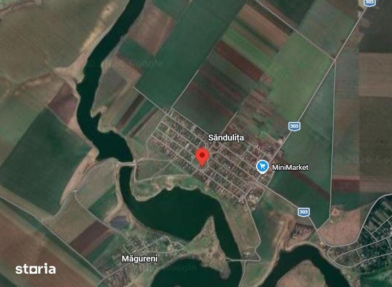 Casă cu 2 camere cu Teren 704 Mp în Central