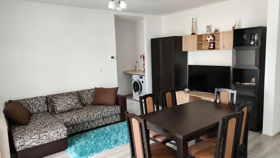 Apartament cu 2 camere semidecomandat, mobilat în Giroc