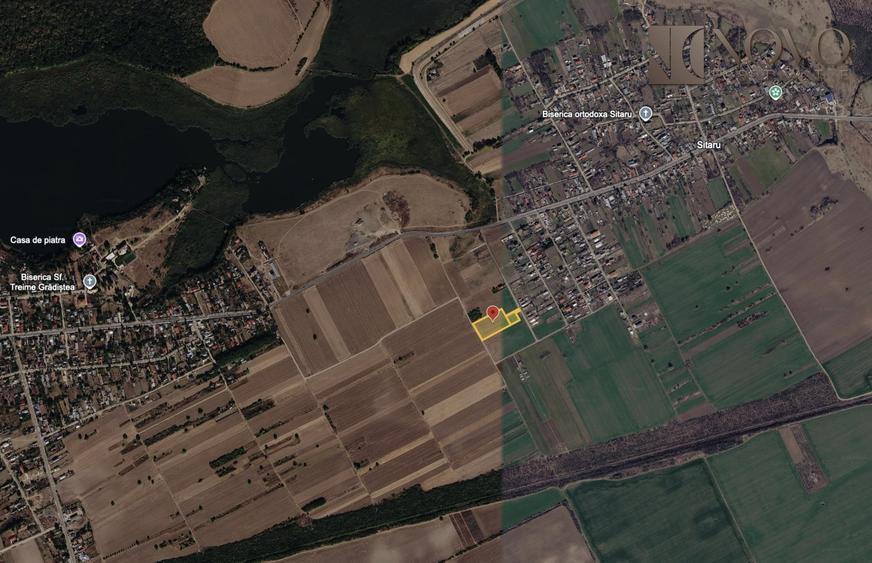 Teren Construcții intravilan de 7792 mp, în Sitaru