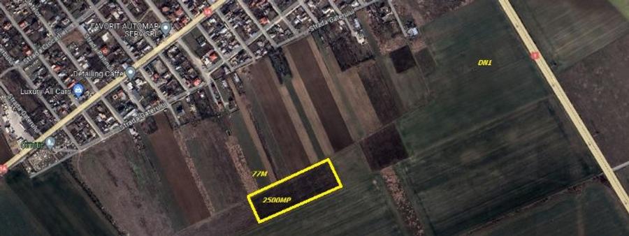 Teren Construcții intravilan de 2500 mp, în Ploiești