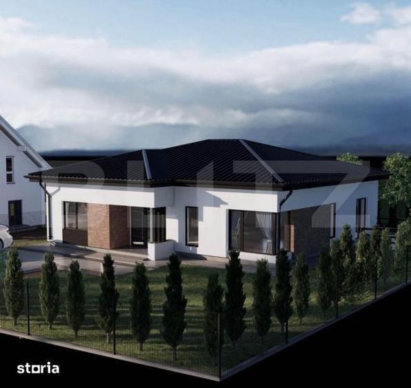Casă cu 4 camere cu Teren 1600 Mp în Livezile