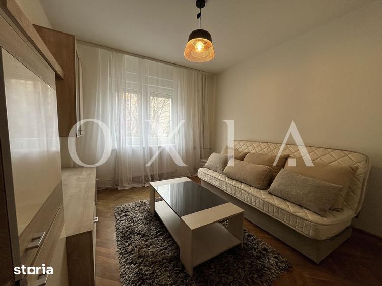 Apartament cu 3 camere semidecomandat, mobilat în Complex Studențesc