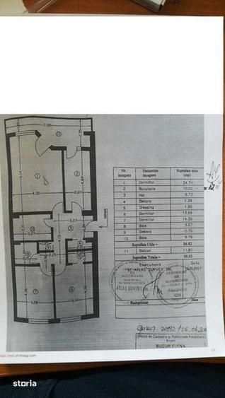 Apartament cu 3 camere în Central