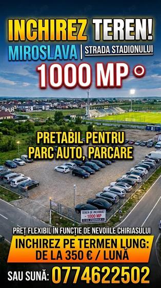 Teren de 1000 mp, în Balciu