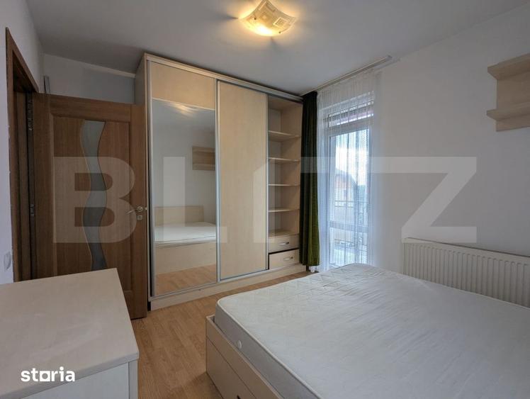 Apartament cu 3 camere, mobilat în Baciu