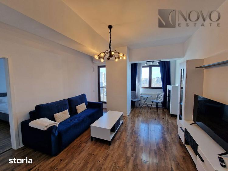Apartament cu 2 camere semidecomandat, mobilat în Calea Călărașilor