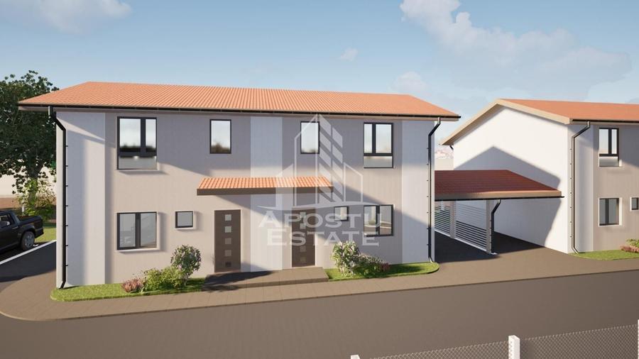 Duplex cu 3 camere cu Canalizare în Chișoda