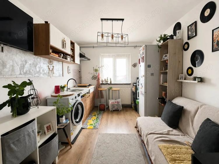 Apartament cu 2 camere semidecomandat în Șagului