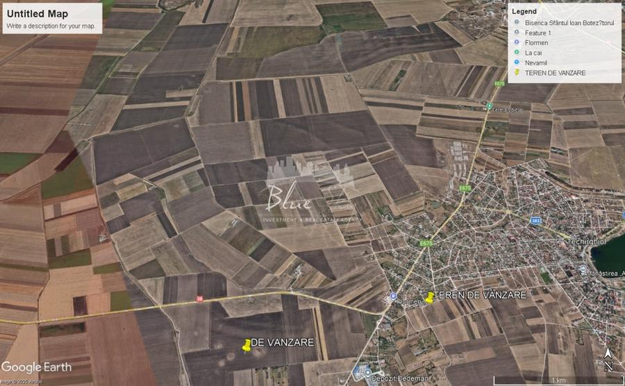 Teren Construcții intravilan de 5000 mp, în Techirghiol