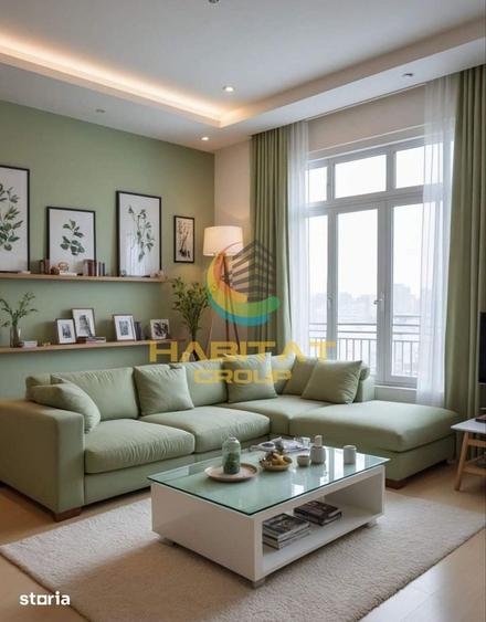 Apartament cu 4 camere semidecomandat în Berceni