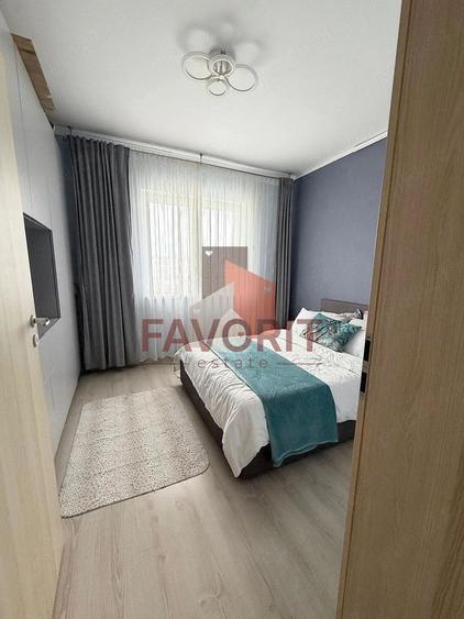 Apartament cu 2 camere semidecomandat, mobilat în Giroc