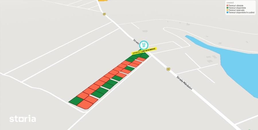 Teren Intravilan Rate Berceni Manastire | curent gaz la sosea | #LG5E - 2