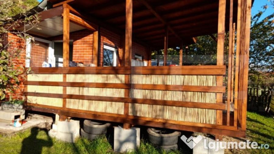 Teren + cabana pe piloi, 661 mp, zona Almasu Sec - 2