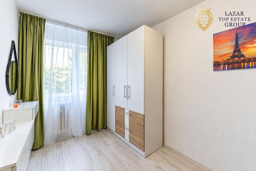 Apartament cu 3 camere semidecomandat, mobilat în Intim