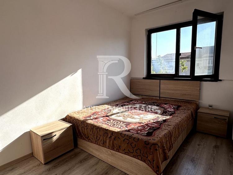 Apartament cu 2 camere semidecomandat, mobilat în Nufărul