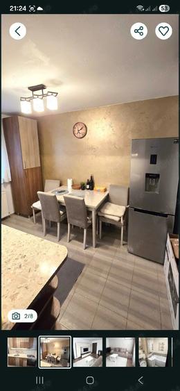 Apartament cu 3 camere semidecomandat în Vest