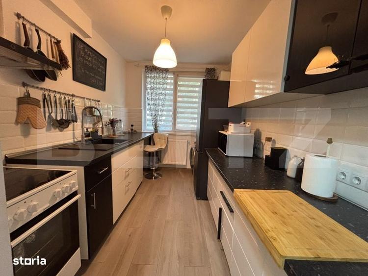 Apartament Cu 2 Camere, 47.5 Mp, Mobilat Si Utilat - Aleea Carpati - 3