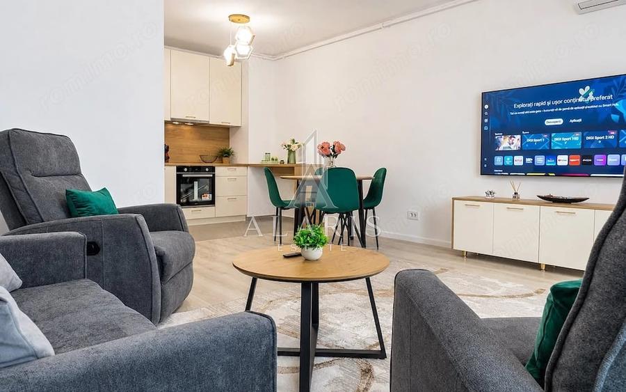 Apartament cu 2 camere semidecomandat în Lipovei