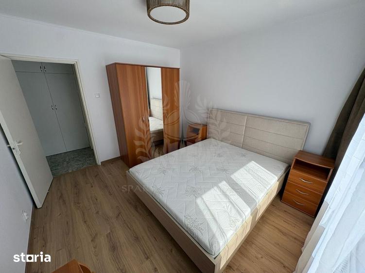 Apartament cu 2 camere semidecomandat, mobilat în Rudului
