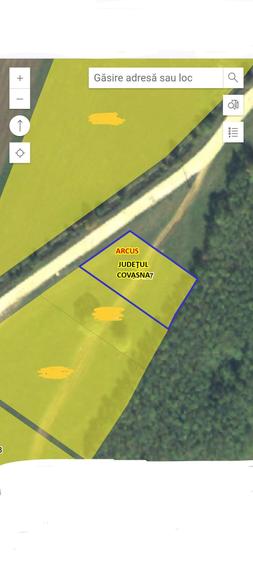 Teren agricol extravilan de 1500 mp, în Arcuș