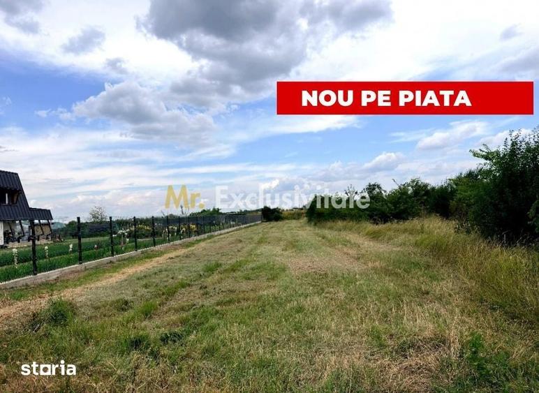 Teren de 1374 mp, în Bradu
