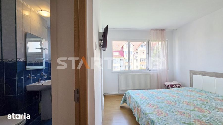 Apartament cu 2 camere semidecomandat, mobilat în Gării