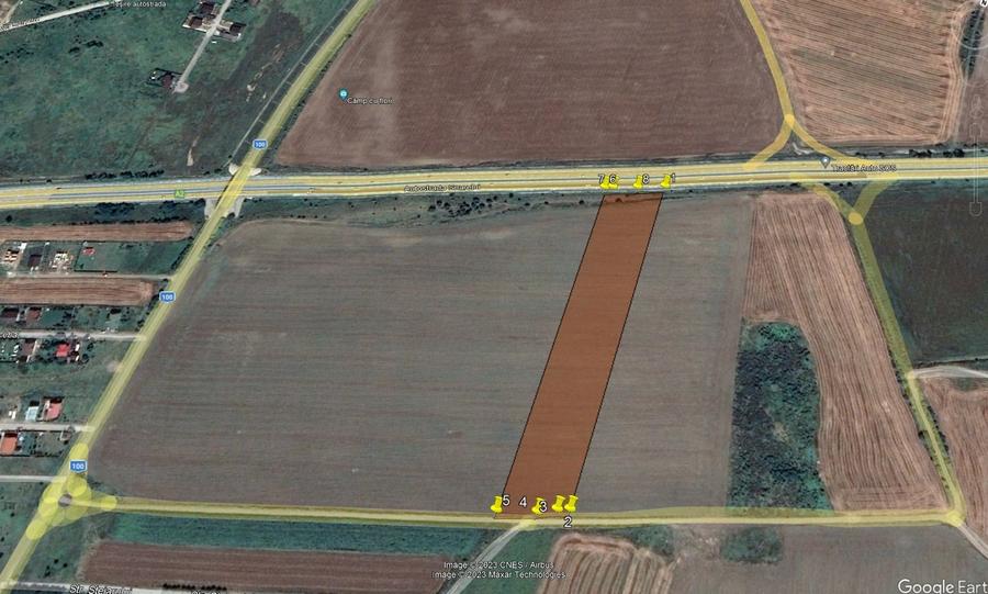 Teren Construcții intravilan de 18400 mp, în Vadu Anei