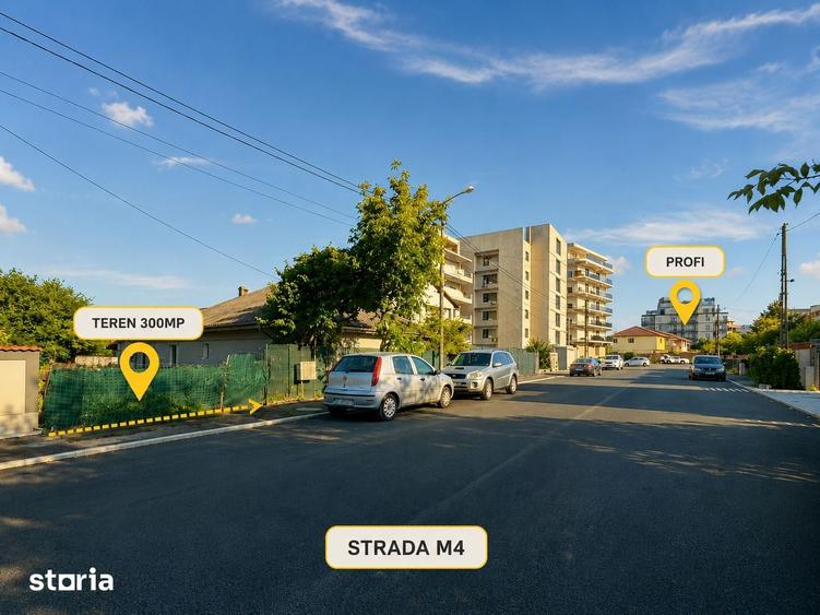 Teren de 300 mp, în Nord