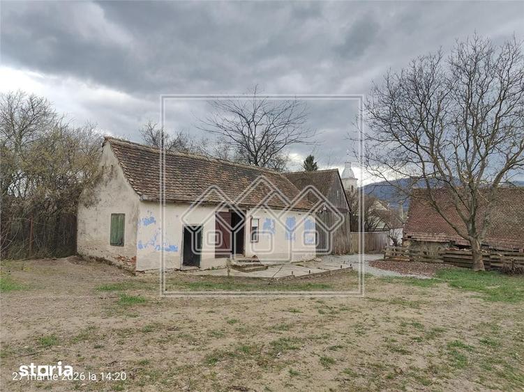 Teren intravilan si casa cu livada in Sacel - pretabil investitii - 4