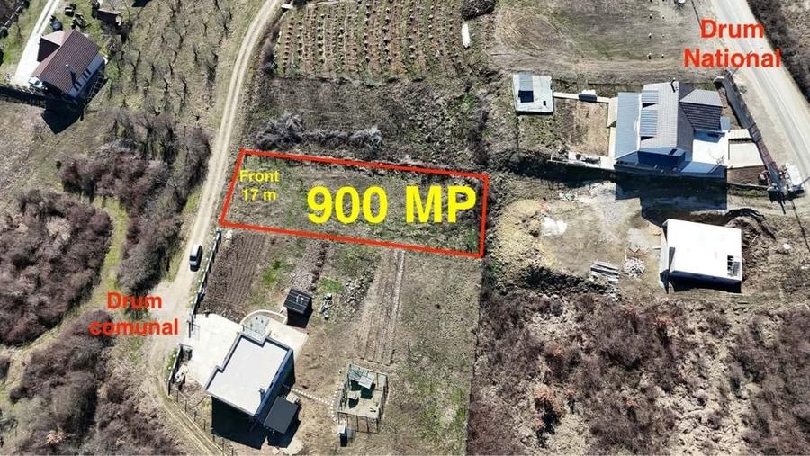 Teren de 900 mp, în Săldăbagiu de Munte