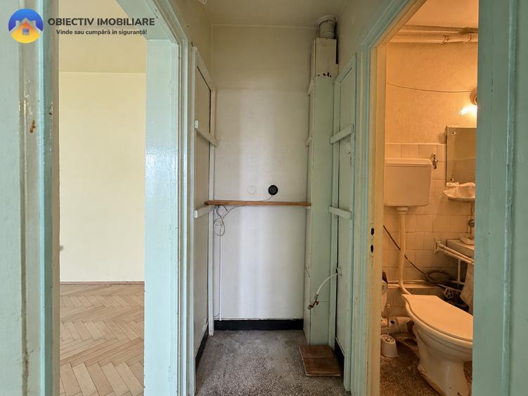 Apartament cu 2 camere semidecomandat în Central