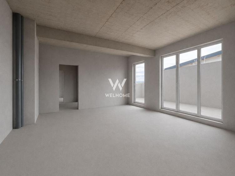 Penthouse cu 4 camere semidecomandat în Șelimbăr