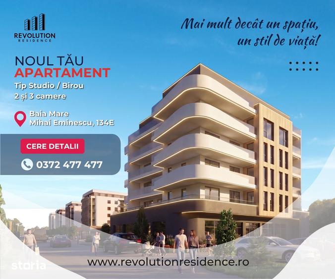 Apartament cu 3 camere în Republicii