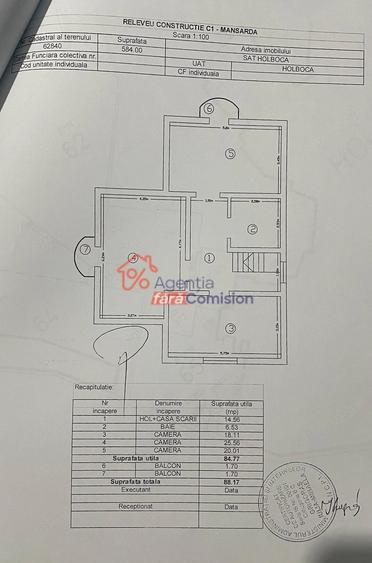 Casă cu Teren 584 Mp în Holboca