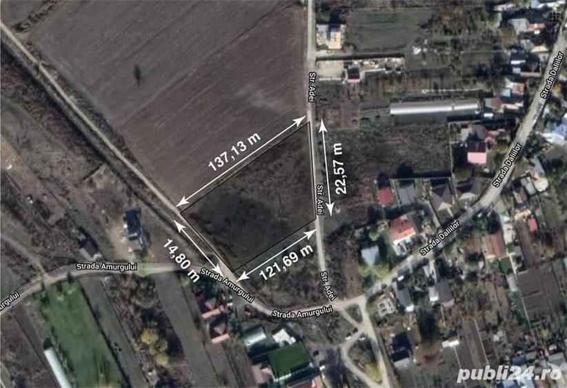 Teren de 1900 mp, în Cornetu