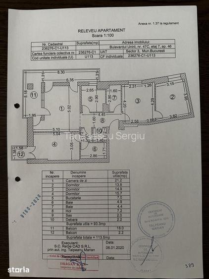 Apartament 4 camere, bloc nou, Bulevardul Unirii, Union Plaza
