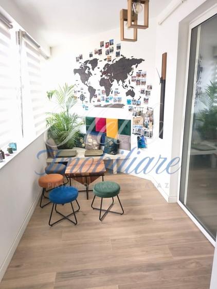 Apartament cu 2 camere semidecomandat, mobilat în Florești
