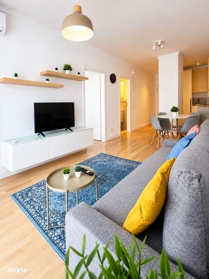 Apartament cu 2 camere semidecomandat în Jiului