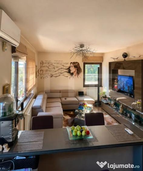 Apartament cu 2 camere semidecomandat în Borhanci