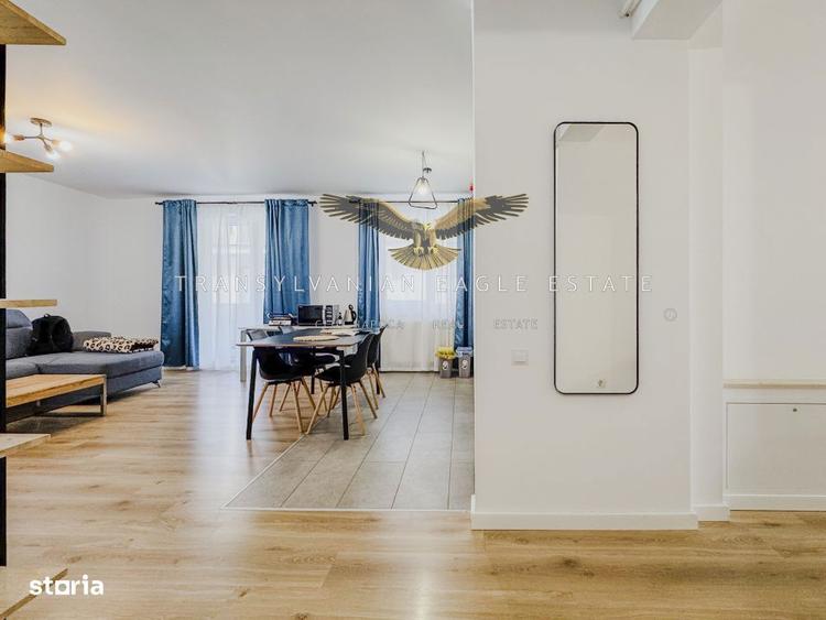 Apartament cu 3 camere semidecomandat, mobilat în Europa