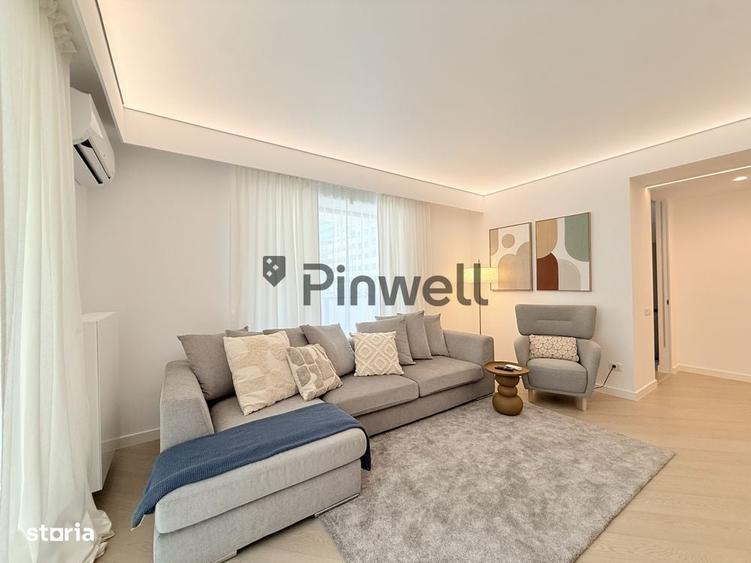 Apartament lux 3 camere Cortina Residence Baneasa 85mp mobilat premium - 2