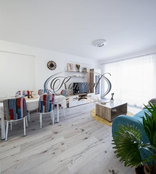 Apartament cu 2 camere semidecomandat, mobilat în Semicentral