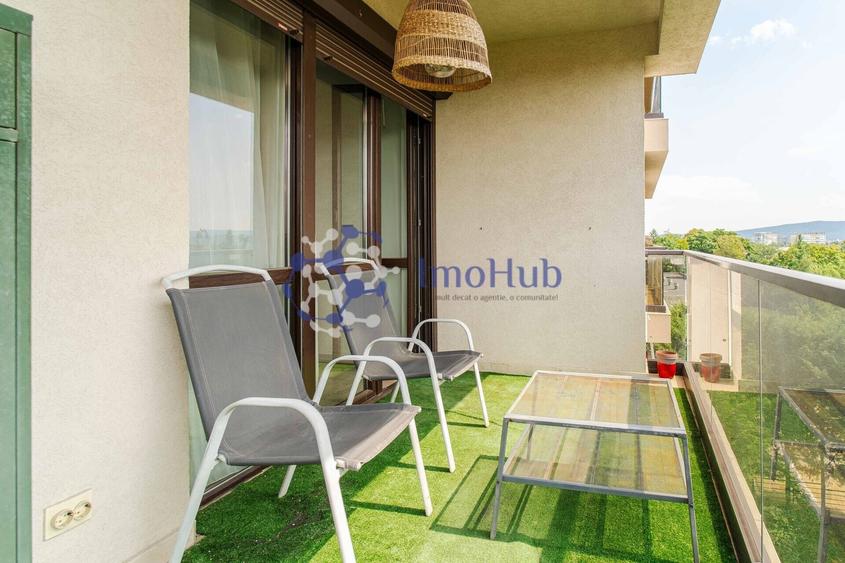Apartament cu 2 camere decomandat, mobilat în Podul de Fier