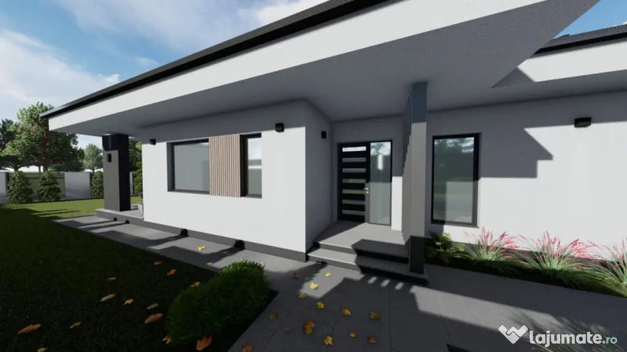 Casă cu 4 camere cu Teren 650 Mp în Central