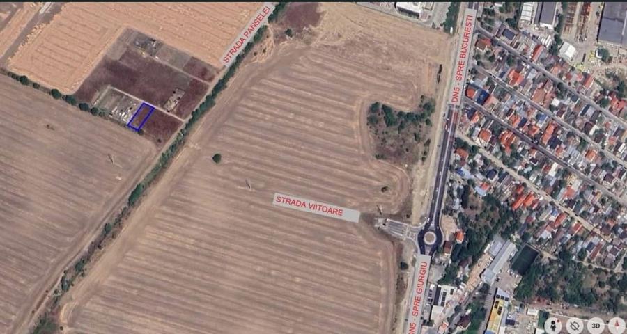 Teren Construcții intravilan de 538 mp, în Măgurele
