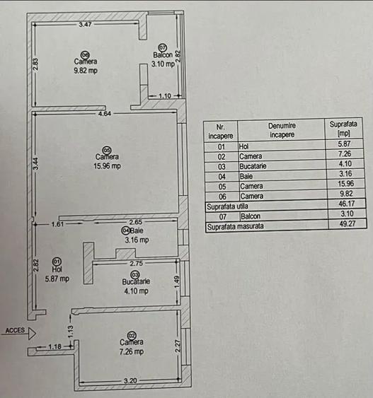 Zona Sagului-Iosefin | Etaj 3 | Centrala termica | Clima | Amenajat si Renovat!! - 9