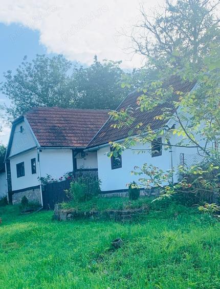 Casă cu 2 camere cu Teren 1500 Mp în Brazii
