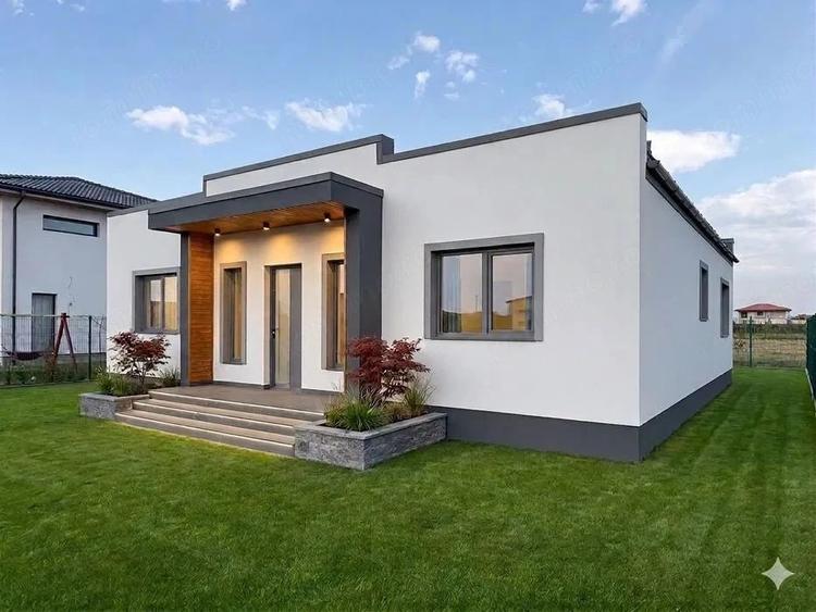 Casă cu 4 camere cu Teren 500 Mp în Sânpetru