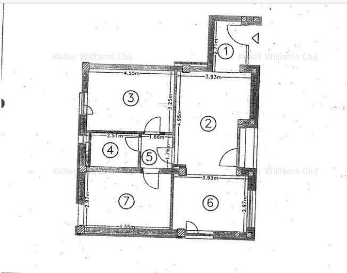 Apartament cu 3 camere în Între Lacuri