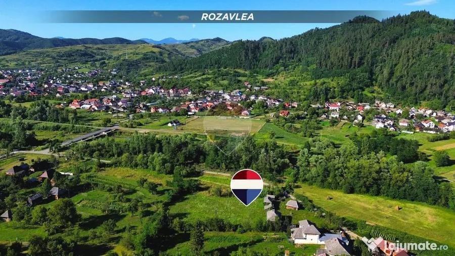 Casă cu 3 camere cu Teren 3744 Mp în Rozavlea